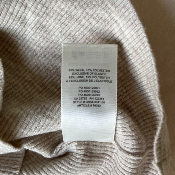 Aritzia Wilfred⎜POSITANO TURTLENECK⎜HEATHER SOOT - Picture 11 of 13